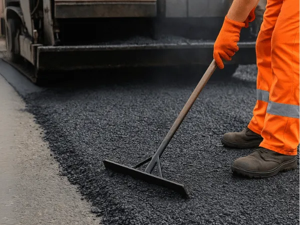 lavori in asfalto gommato