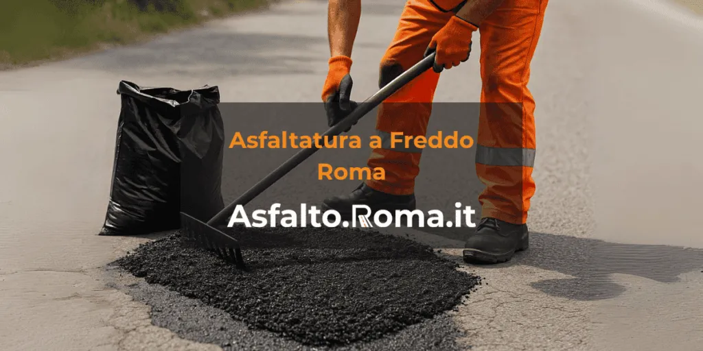 realizzazione manto stradale a freddo