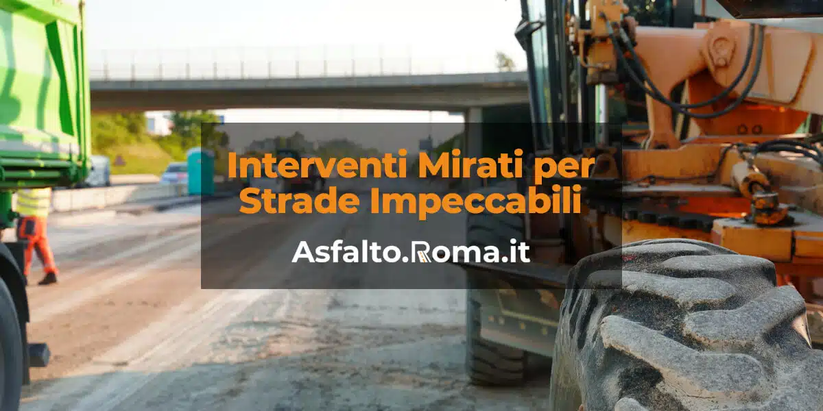 ripristino asfalto